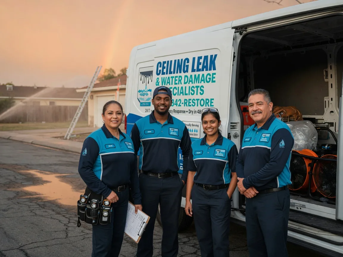 Ceiling Leak Cleanup company in Jacksontown, OH
